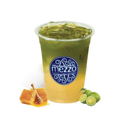 Iced Matcha Honey Lemon